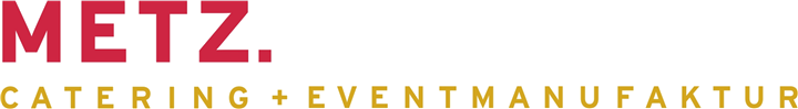Logo METZ. Catering + Eventmanufaktur
